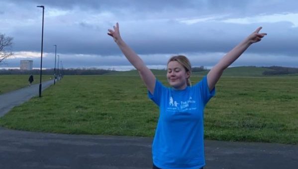 Student nurse sets month long 50 mile running challenge to raise money for Crawford House