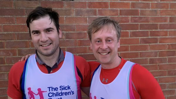 Norfolk dads tackle Cambridge Half Marathon to fundraise for The Sick Children's Trust