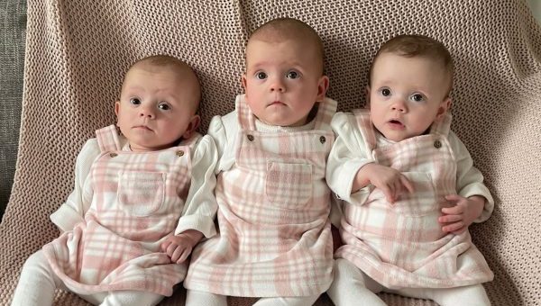 My triplets were born 12 weeks premature, thanks to Eckersley House could always be with them