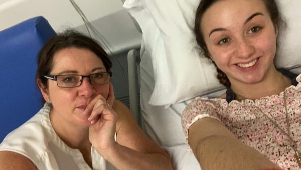 Facing Scoliosis surgery was terrifying, but The Sick Children’s Trust kept mum close to me